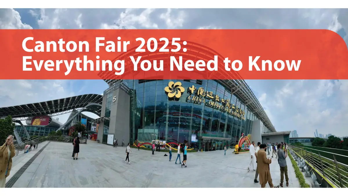Canton Fair 2025 walking plan table with time boxed actions